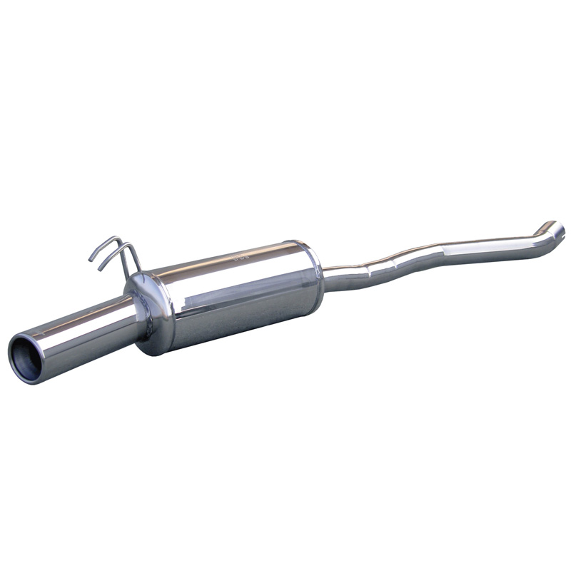 100% RVS Sportuitlaat  Fiat Barchetta 1.8 1995-2003 80mm