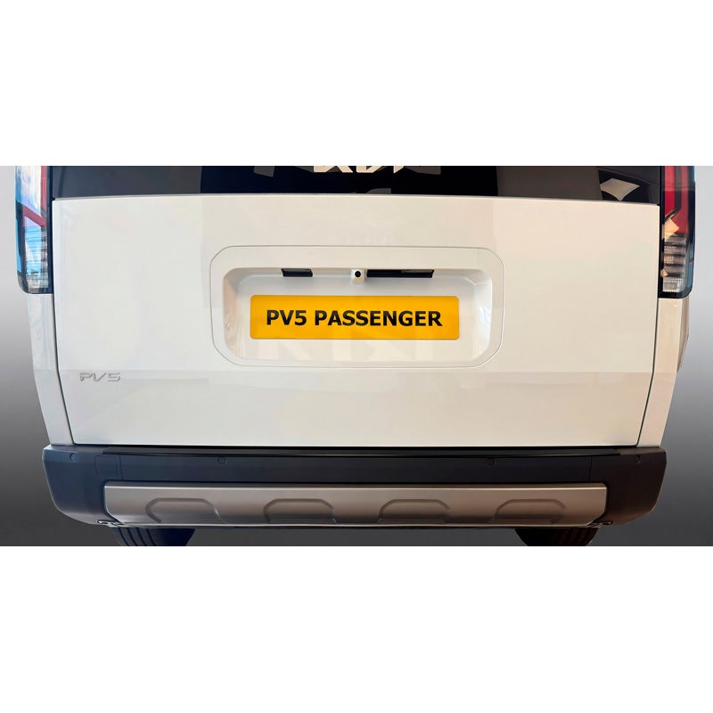 RGM ABS Achterbumper beschermlijst  Kia PV5 2025- met achterklep - Glanzend Zwart
