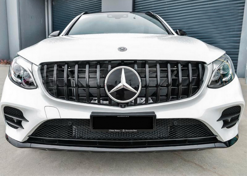Grill Mercedes GLC X253 C253 (2015-2018) GT R Panamericana Look Zwart