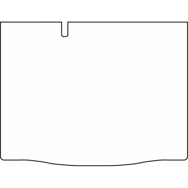 Velours Kofferbakmat  Dacia Sandero III 2020- incl. Stepway (Lage laadvloer)