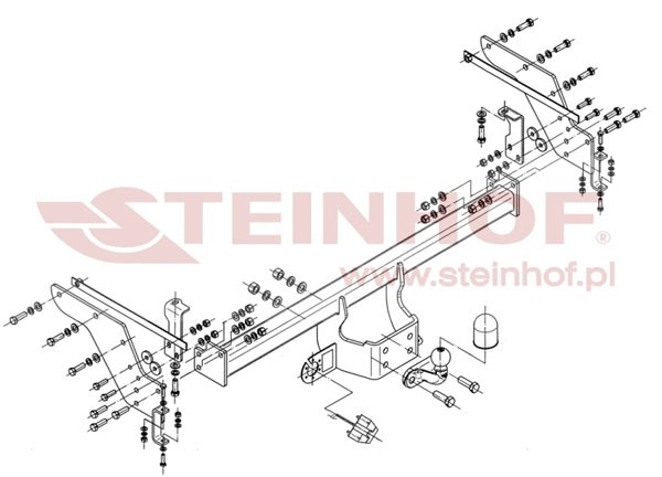 Trekhaak Mazda BT-50 Pickup (4WD) excl. model met step 2007-2011