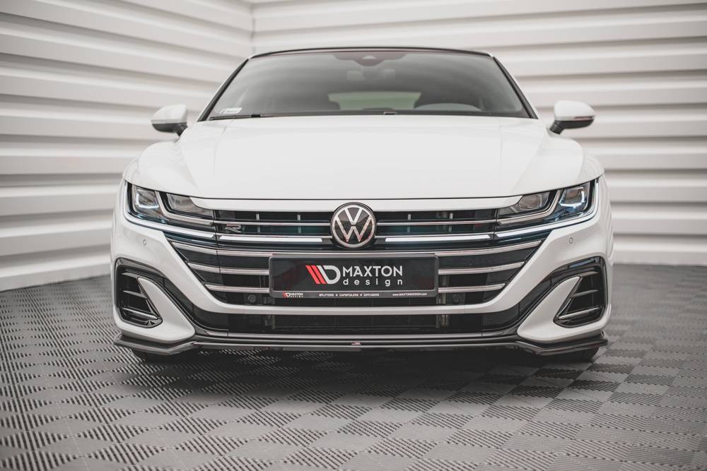 Voorspoiler V.3 Volkswagen Arteon Maxton Glans Zwart