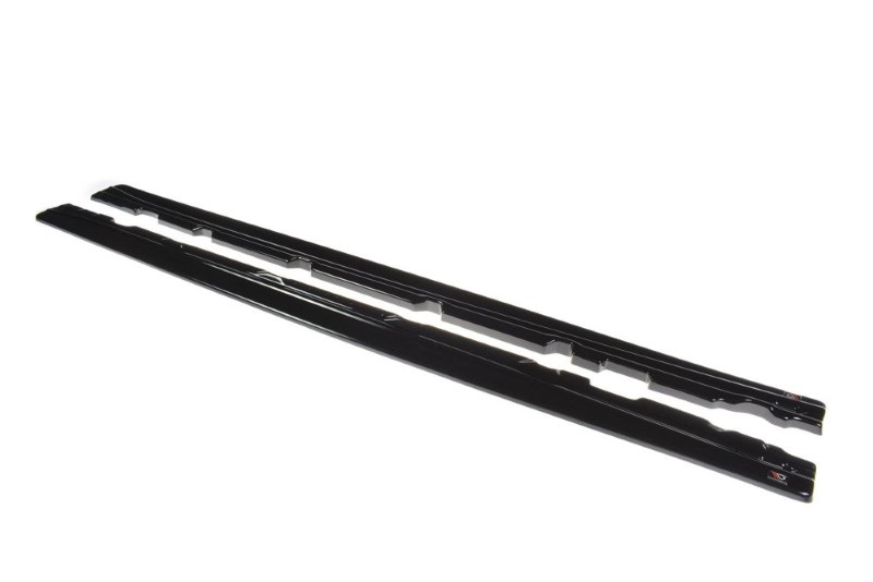 Zijskirts Diffusers Ford Focus ST / ST-Line Mk4 Glanzend Zwart