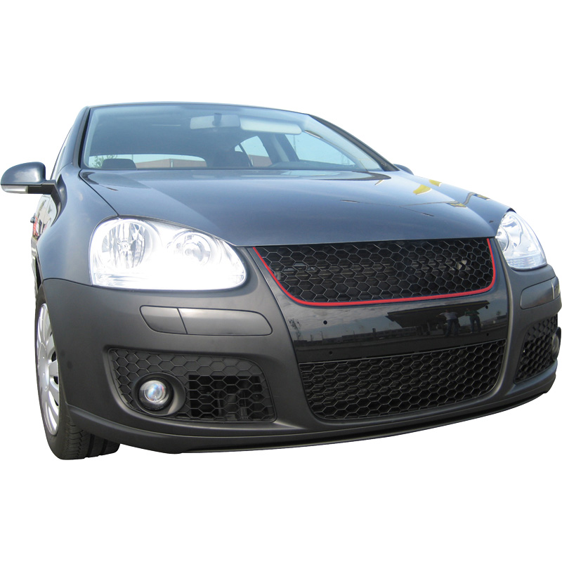 Grill zonder Embleem VW Golf V GTi/GT 03- + Jetta 05-