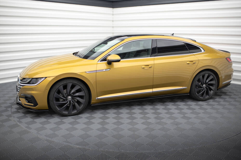 Zijskirts Volkswagen Arteon Maxton Zwart Glans