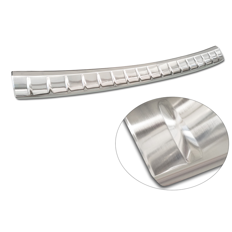 RVS Achterbumperprotector  BMW 2 Active Tourer F45 2013-2021 met M-Pakket 'Ribs'