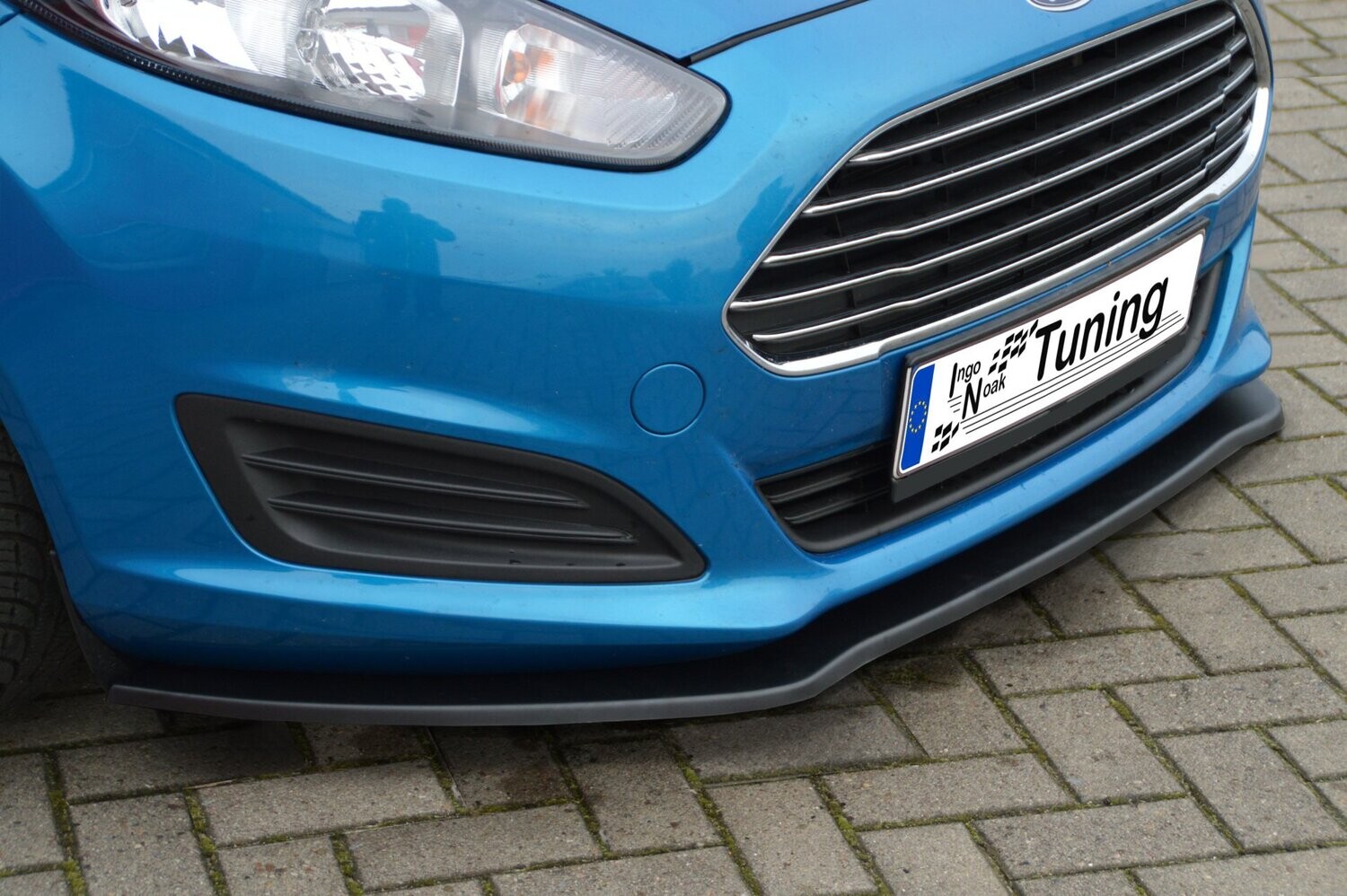 Voorspoiler lip Ford Fiesta JA8 09/2012+