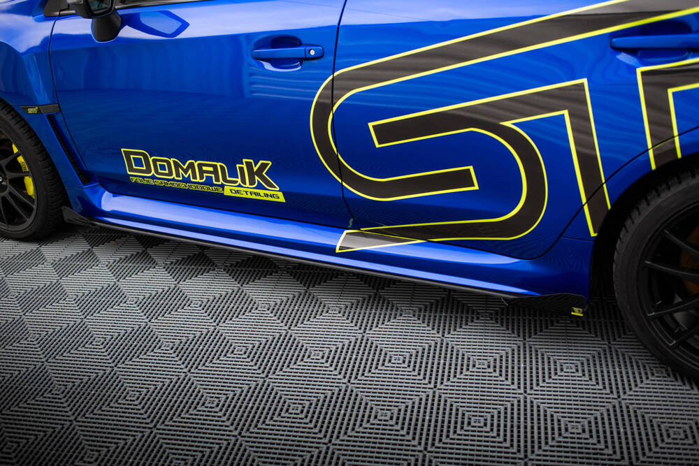 Zijskirts met Canards Subaru Impreza WRX STI GK Maxton Street Pro