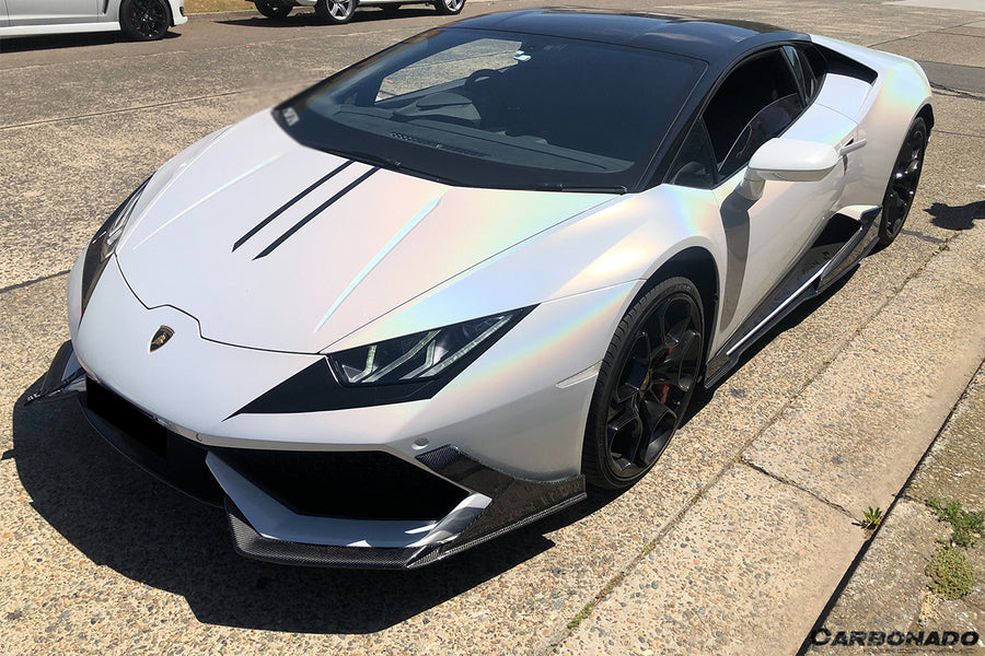 Lamborghini Huracan LP610 MD Style Carbon Fiber Voorspoilers 2015-2020
