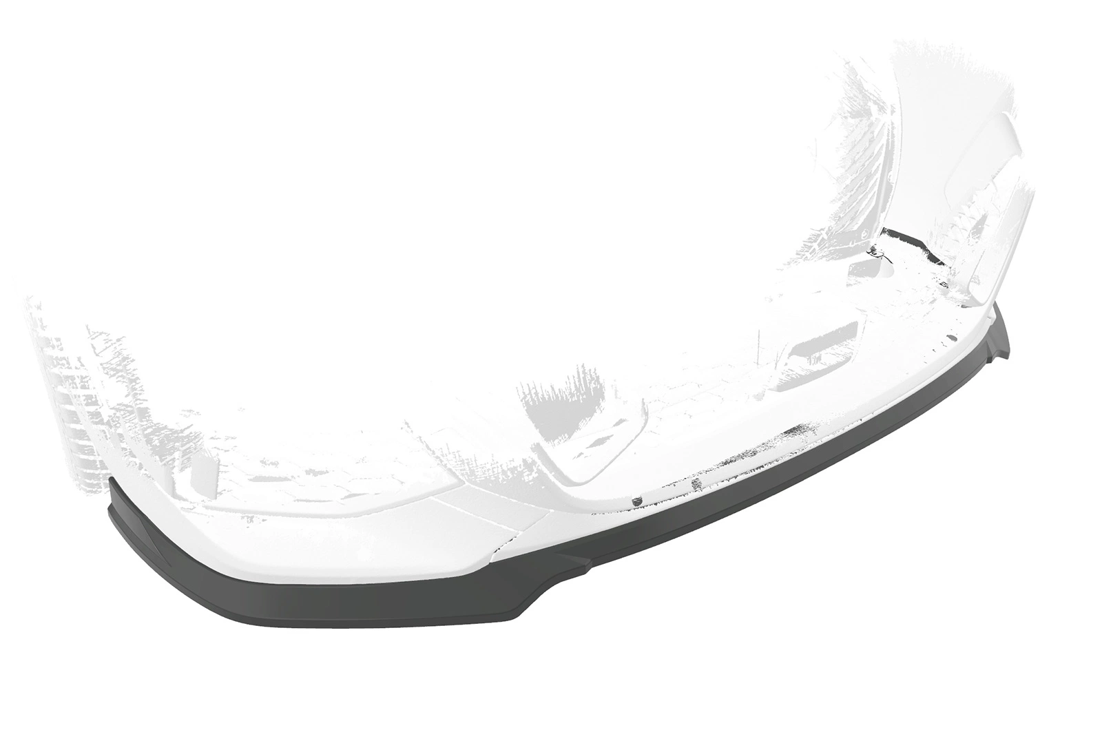 Voorspoiler BMW 2er (F44) M-Sport / M235 Glans Zwart van CSR Automotive (2020-)