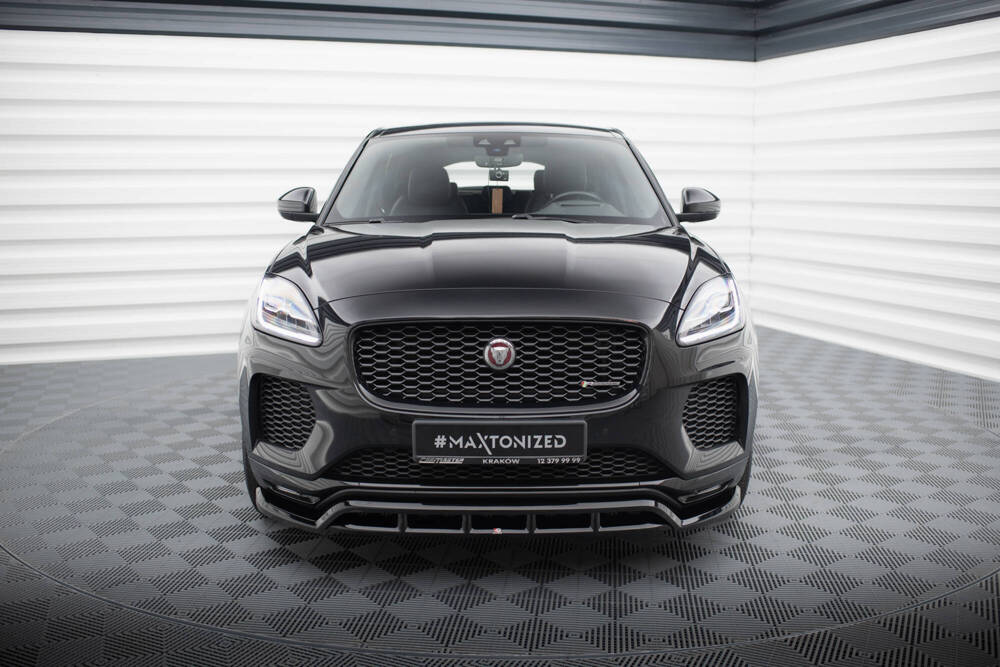 Voorspoiler Jaguar E-Pace R-Dynamic Maxton Glans Zwart