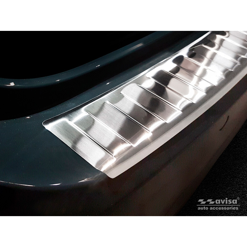 RVS Achterbumperprotector  BMW 3-Serie G21 Touring M-Pakket 2018-2022 excl. Sportline 'Ribs'