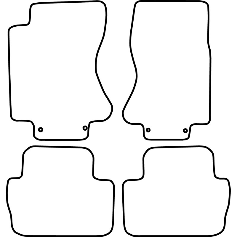Automatten Velours  Jaguar S-Type 1999-2002