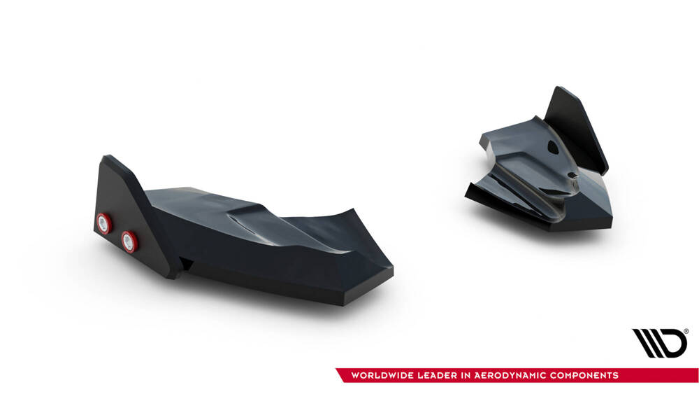 Achterzij Spoilers V.3 + Flaps Ford Fiesta ST MK7 Facelift