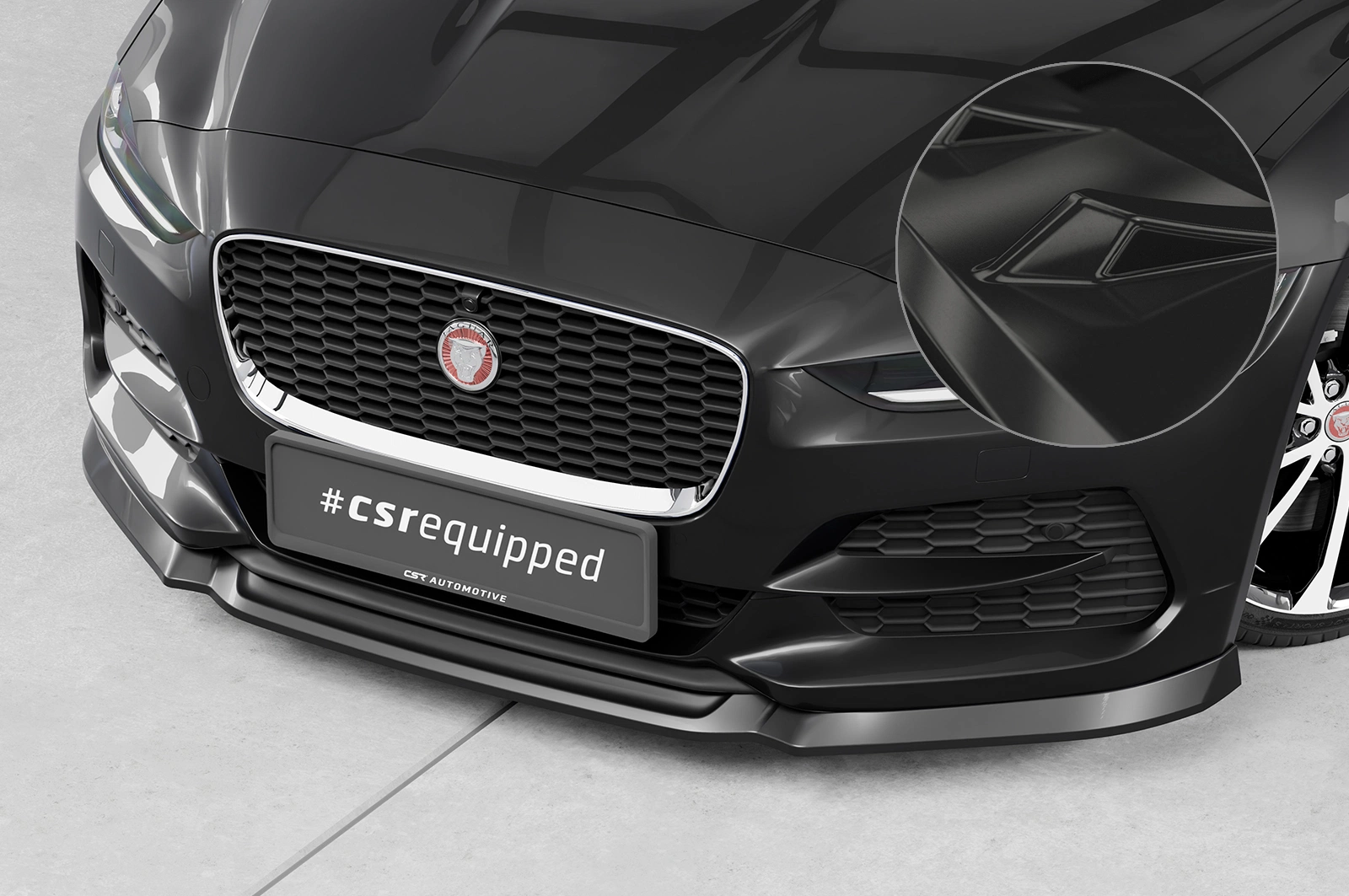 Voorspoiler Jaguar XE (X760) 2019-2024 Facelift – CSR