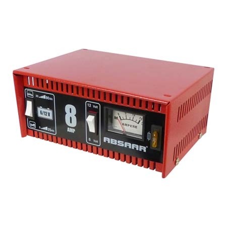Absaar acculader 8A 6/12V CHMVR