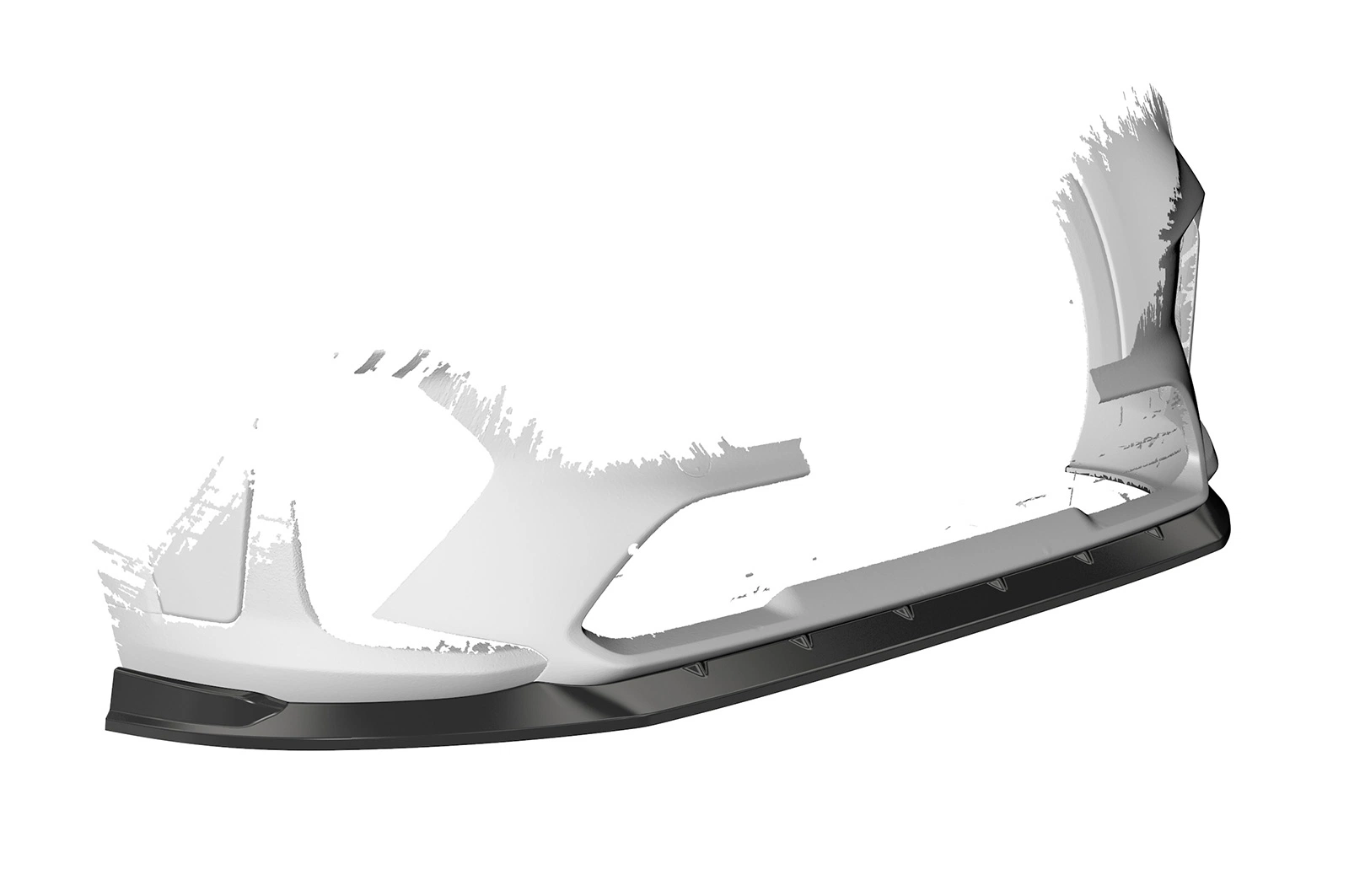 Voorspoiler Hyundai Tucson (TLE) N-Line 2019–2020 – CSR Automotive – Glans Zwart
