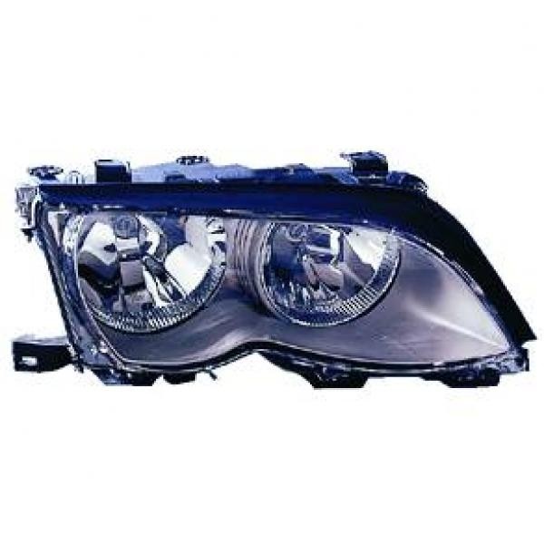 Koplamp links BMW E46 01-05 met MOTOR voor LWR