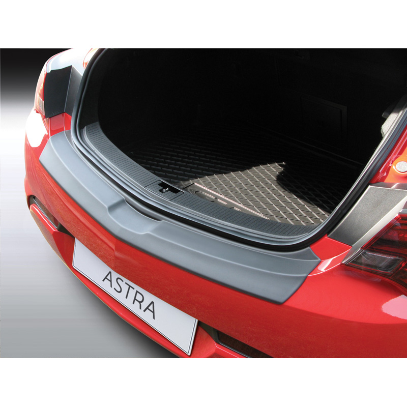 ABS Achterbumper beschermlijst  Opel Astra J GTC 3 deurs 2012- Zwart