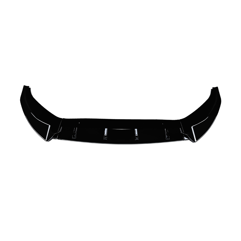 Voorspoilerlip  Volkswagen Caddy V 2020- (Glanzend Zwart ABS)