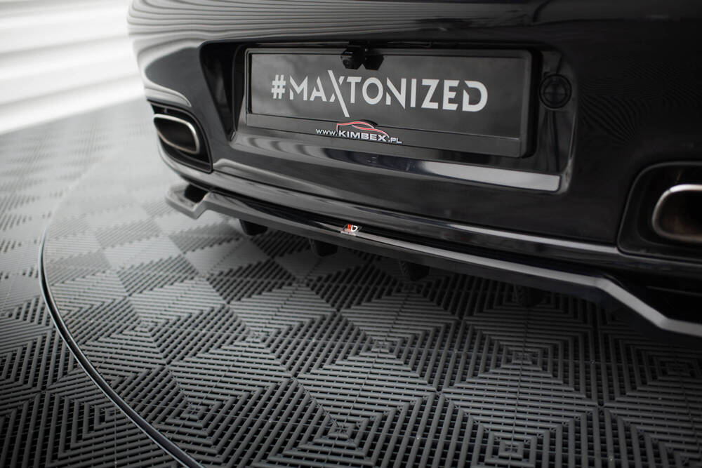 Diffuser Porsche 911 Turbo 997 Maxton Glans Zwart