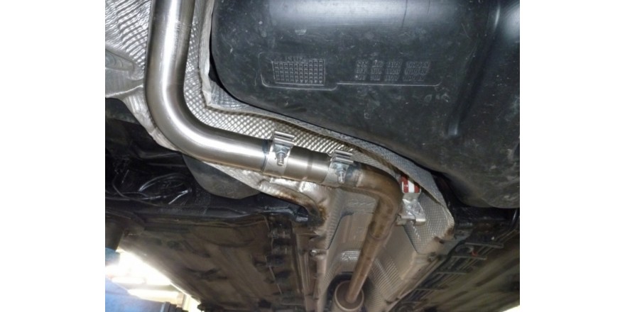 Renault Megane III Einddemper - 2x80 Typ 12 FOX