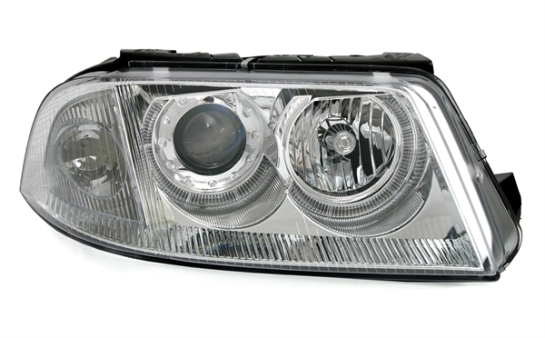 Faros VW Passat 3BG Angel Eyes cromo