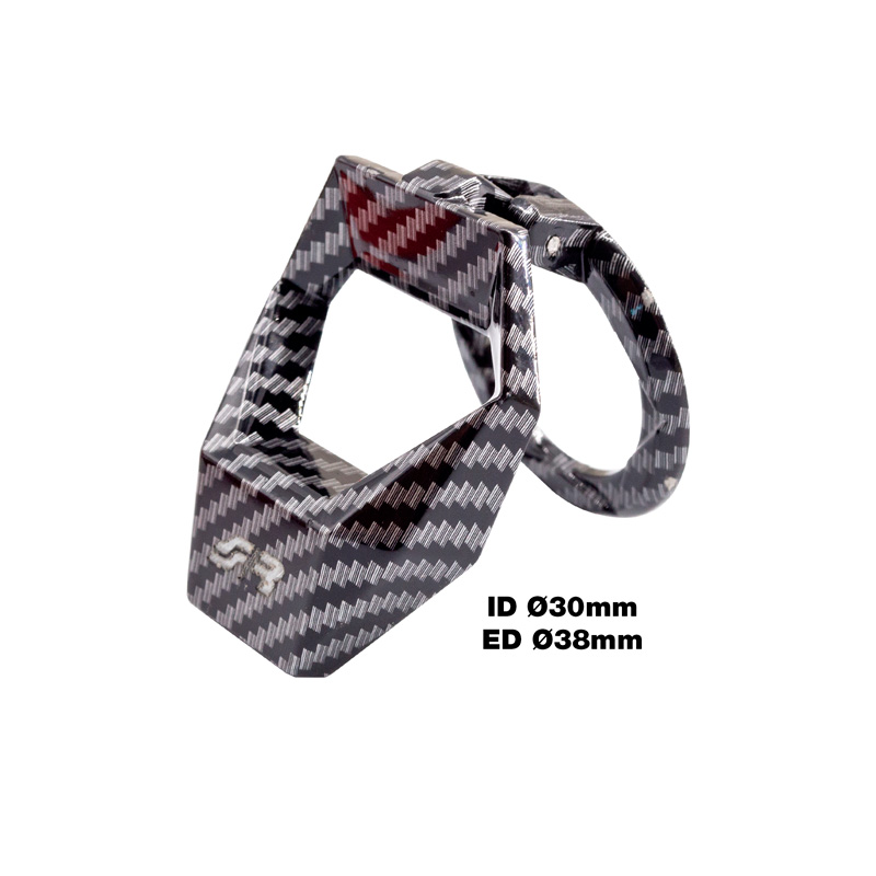 Simoni Racing Startknop Afdekking - Carbon - Ø30mm