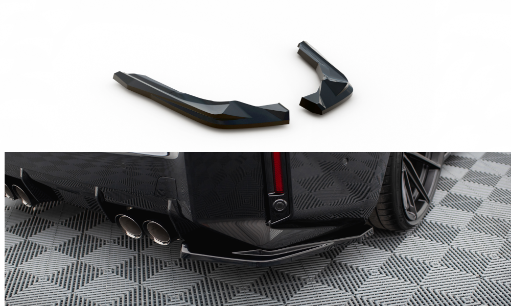 Zijdiffusers V.1 BMW M2 G87 Maxton Glans Zwart