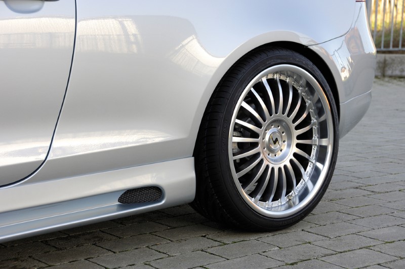 Zijskirts VW Golf V Rieger met uitsnede