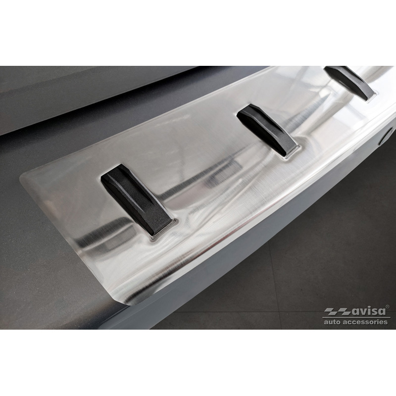 RVS Achterbumperprotector  Citroën Space Tourer & Jumpy 2016- / Peugeot Traveller & Expert 2016- / Toyota Proace Verso 2016- / Opel Vivaro & Zafira Life 2019- 'STRONG EDITION'