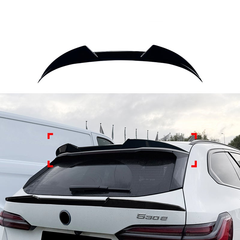 Dakspoiler (Spoiler Cap)  BMW 5-Serie G61 Touring 2024- (ABS Glanzend zwart)