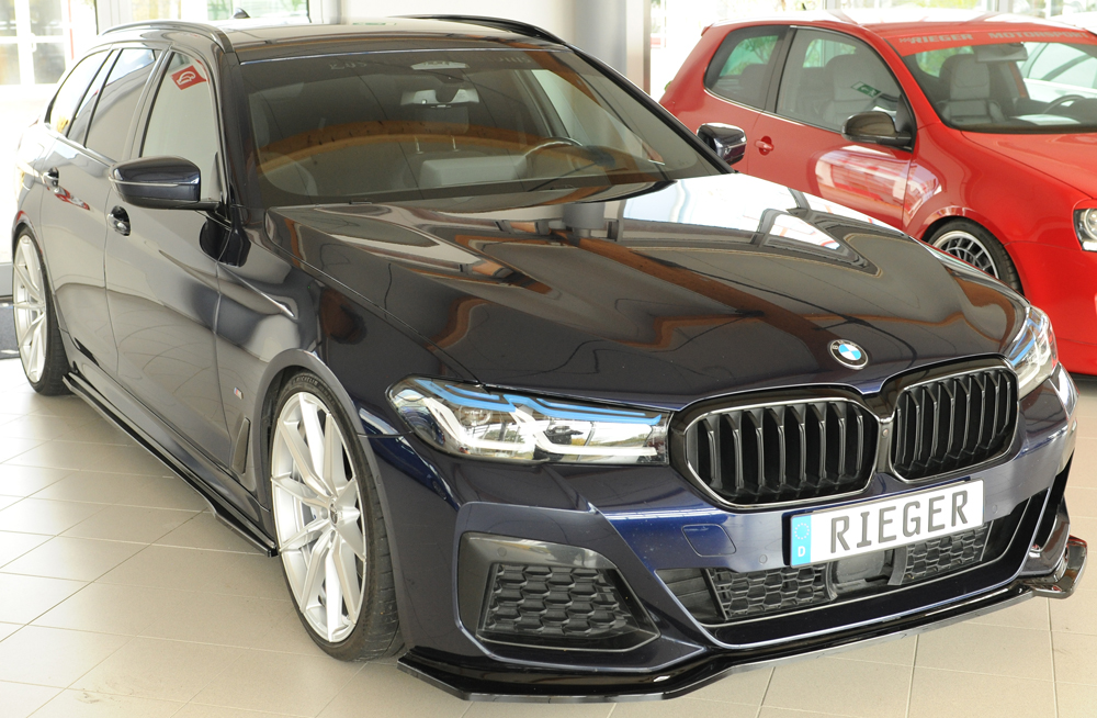Voorspoiler BMW 5 Series G30 – 07/2020 glans zwart