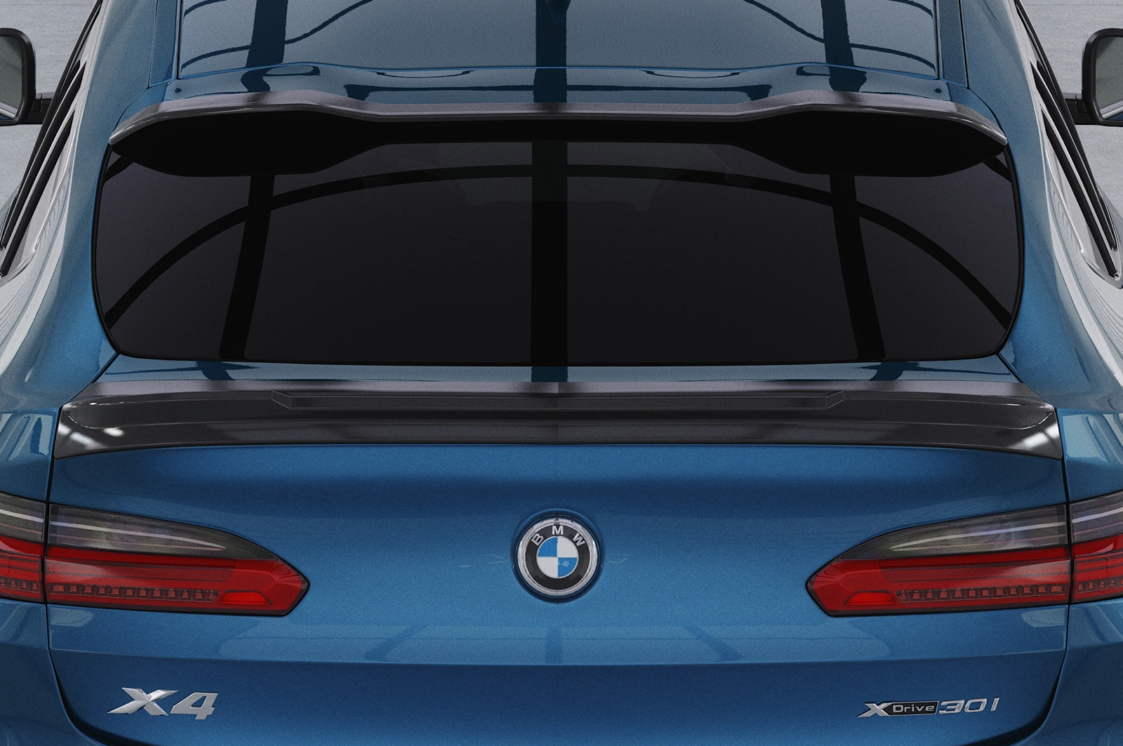 Achterspoiler BMW X4 G02 2018- Glans Zwart – CSR