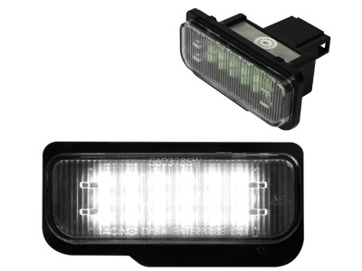 LED Licenceplateplaat lightning Mercedes Benz W211 Sedan/Station,