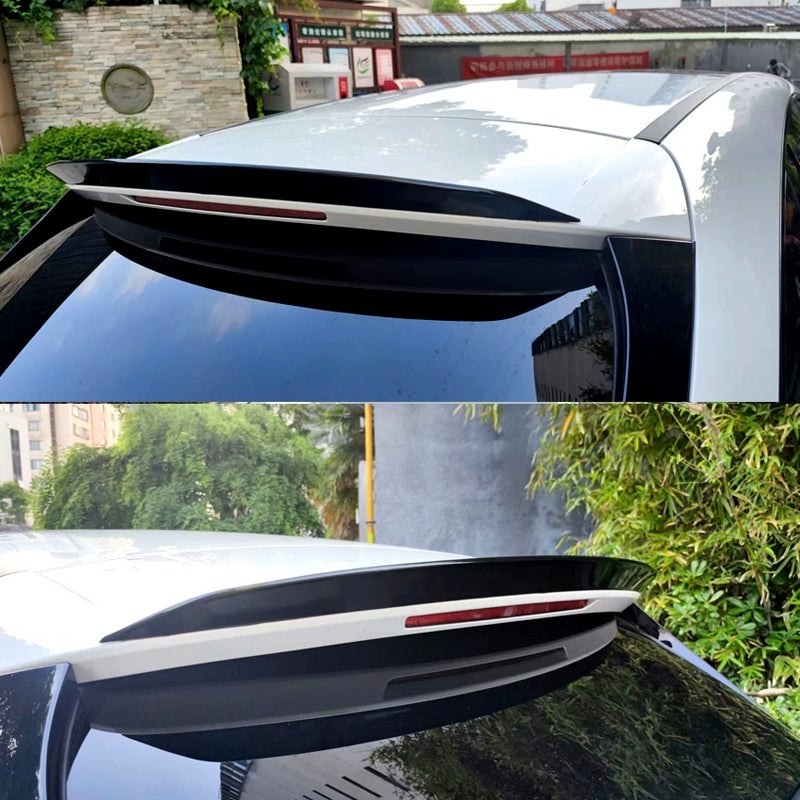 Dakspoiler (Spoiler Cap)  Mercedes CLA X118 Shooting Brake 2019-2025 (ABS Glanzend zwart)