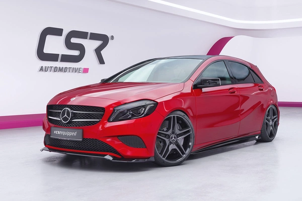 Voorspoiler Cupspoilerlip voor Mercedes-Benz A-Class W176