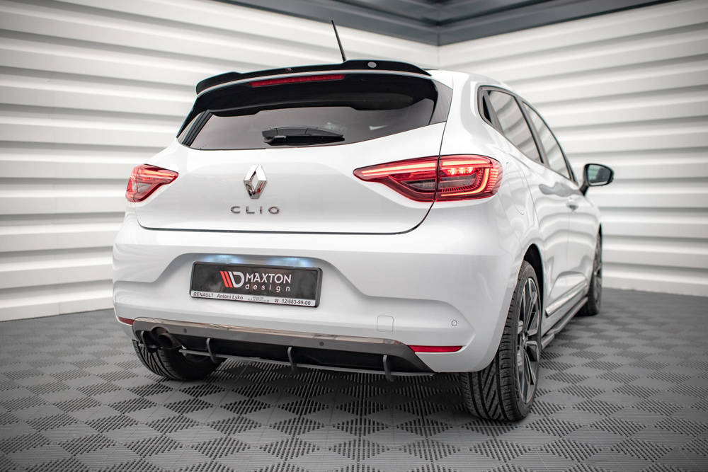 Spoiler Renault Clio Mk5 Maxton Glans Zwart