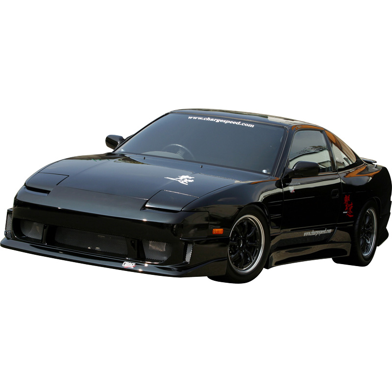 Chargespeed Sideskirts  Nissan S13 180SX/240SX (FRP)