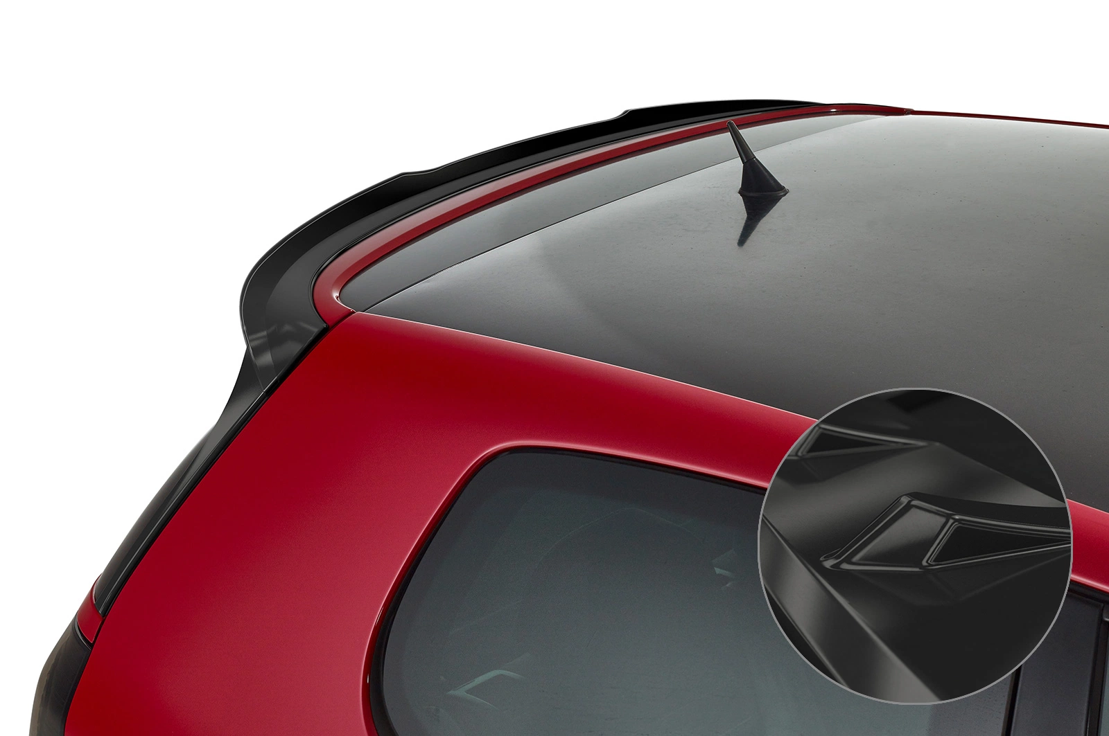 Achterspoiler VW Golf 5 (Typ 1K) GTI / R32 Glans Zwart – CSR Automotive – 2003–2008