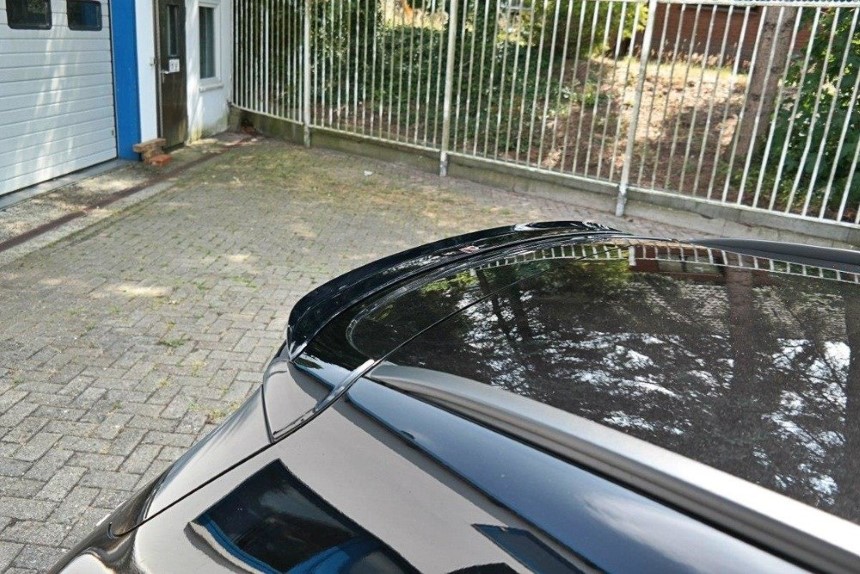 Spoiler cap Mercedes C-klasse S205 63AMG Estate Maxton Design glans zwart