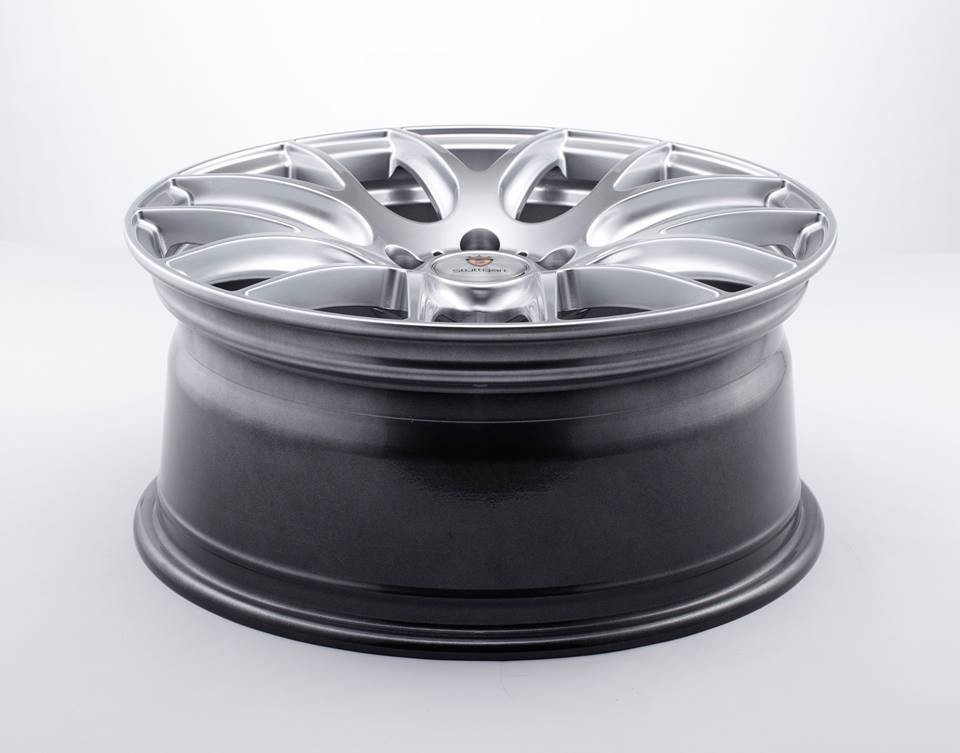 STUTTGART ST3 9.5x19 5x120 ET40 HYPER SILVER Velgen