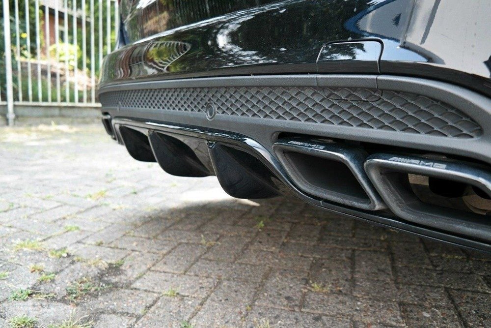 Diffuser Mercedes C-Class S205 63AMG Limousine/Estate Glans Zwart
