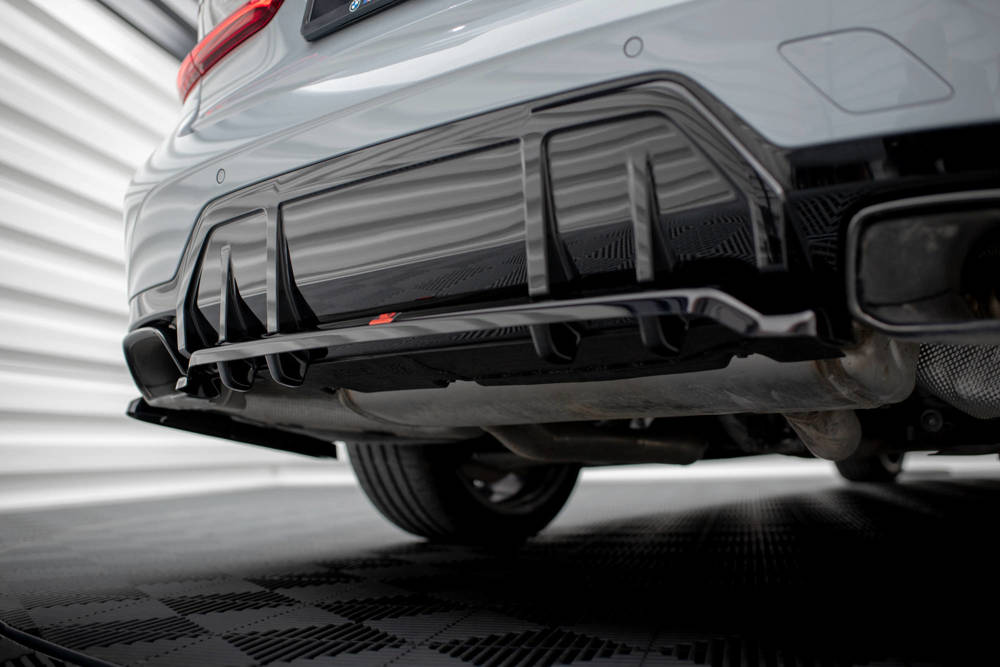 Diffuser BMW M340i G20 / G21 FL Maxton Glans Zwart