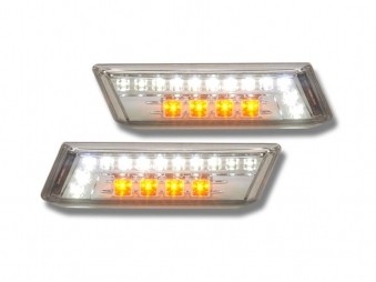 Led Indicadores cromo BMW 5-serie E34 bj.88-95