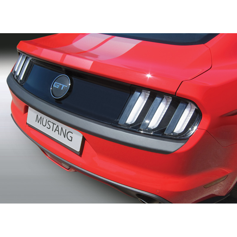 ABS Achterbumper beschermlijst  Ford Mustang 2015- 'Large' Zwart
