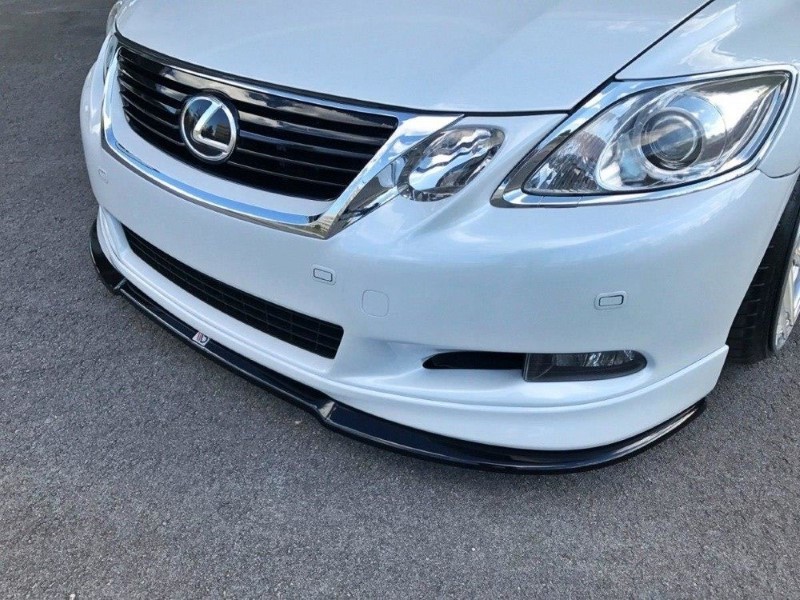 Voorspoiler Lexus GS 300 Mk3 Facelift V.2 Glanzend Zwart