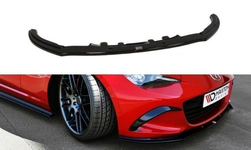 Voorspoiler Mazda MX-5 IV Maxton Design glans zwart