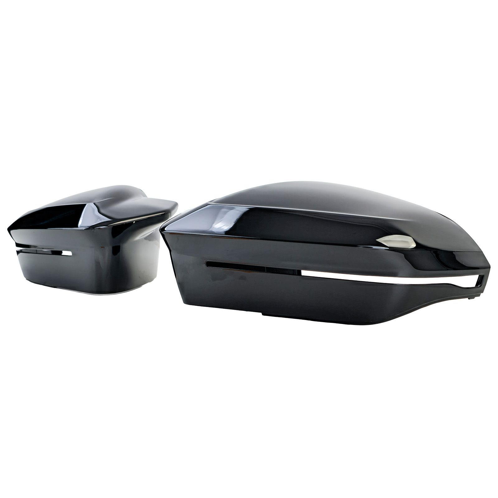 Spiegelkappen BMW 5-serie G60/G61 2023- glanzend zwart