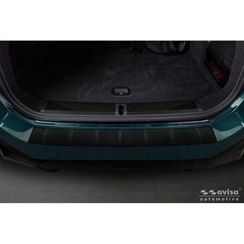 Avisa RVS Achterbumperprotector  BMW 5 Serie Touring (G61) 2024- incl. M-Sport - Matzwart